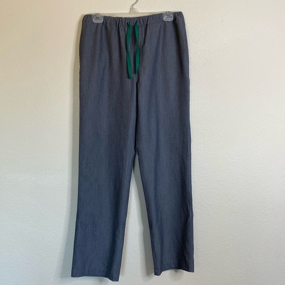 Figs Livingston scrub pants women’s small grey VGUC pockets